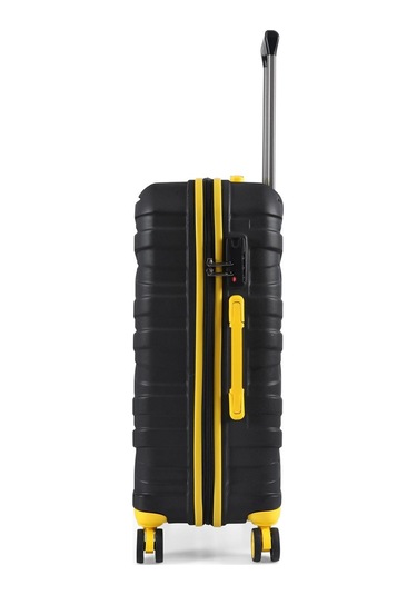 Ççs Nc-092 Abs Orta Boy Valiz Siyah-sarı Siyah - Sarı