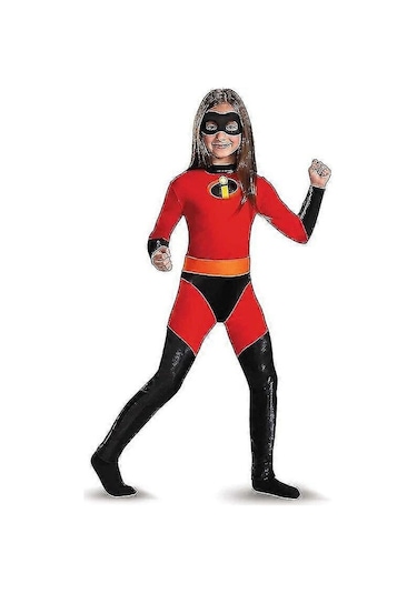 İnanılmaz Aile Kostümü Cadılar Bayramı Partisi Karnavalı Yüksek Kaliteli Kadın %100