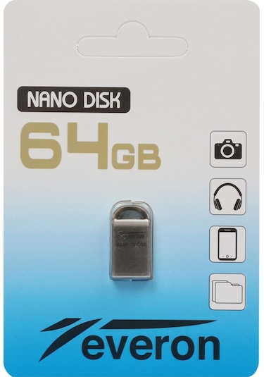 Everon 64 GB USB 2.0 Metal Flash Bellek