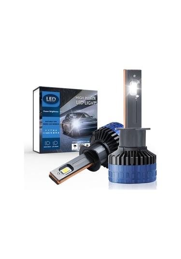 Ebitda P10 H1 36000lm Süper Parlak Led Far , Ip69k Su Geçirmez, 6000k Beyaz Işık, 2'li Paket