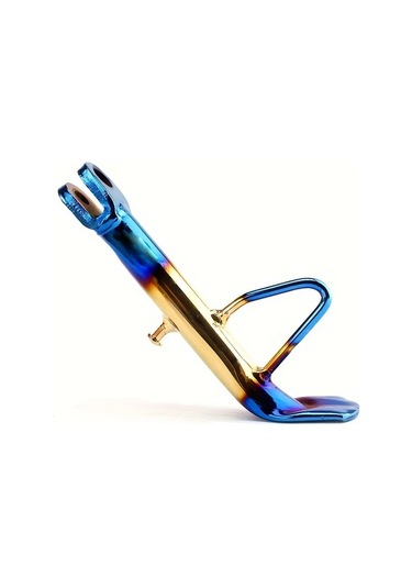 Xuweiwei Demir Yan Ayak Destek Braketleri Off-road Motorcycle Parça Ve Aksesuarları White Blue Elektro Kaplama