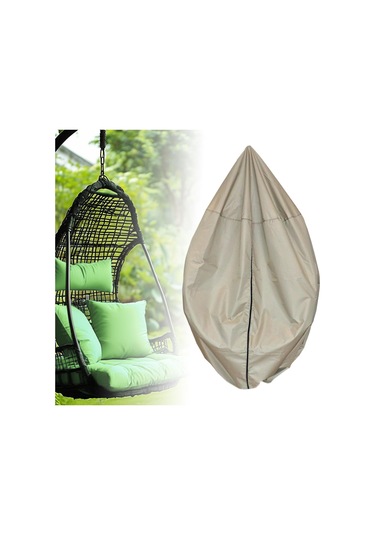 Suntek Veranda Asılı Yumurta Sandalye Kılıfı Bahçe Hava Altın Çap 147cm