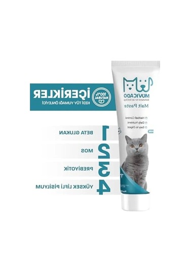 Tüy Yumağı Önleyici Malt - Kediler İçin Doğal Macun