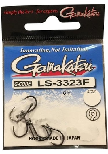Gamakatsu Ls-3323f No:1 Siyah Olta İğnesi