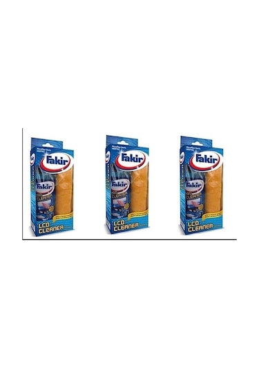 Fakir Lcd Cleaner Ekran Temizleyici 225 Ml 3'lü