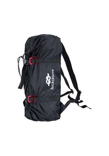 Luckstone-açık Tırmanma Halat Çantası Katlanır Su Geçirmez Tırmanma Y28986b Siyah