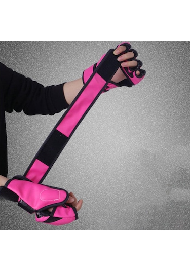 Suntek Mma Eldiven Müsabaka Dişli Su Geçirmez Boks Pembe Pembe