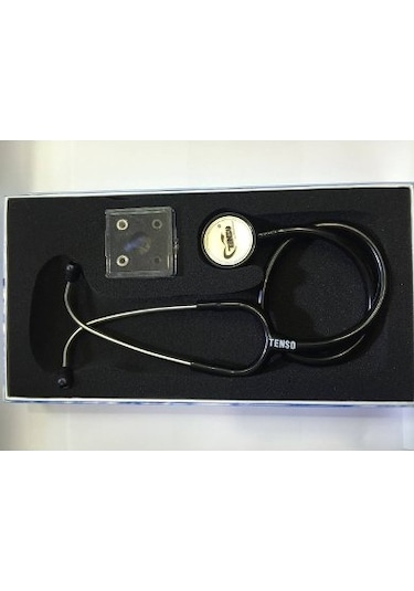 Tenso Çift Taraflı Yetişkin Stetoskop Siyah