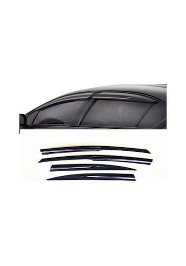 Fiat Linea Mugen Cam Rüzgarlığı 2006-2019 4'lü Set
