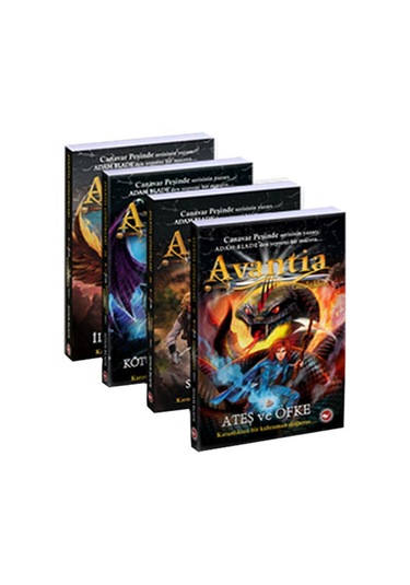 Avantia Günlükleri 4 Kitap Set Adam Blade
