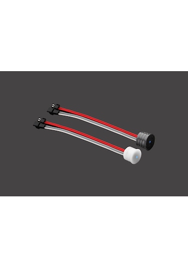 Gömme On-off Dokunmatik Sensör Kılavuz Ledli - Siyah