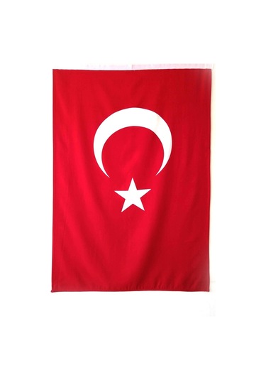 Türk Bayrağı 70X105CM Alpaka Kumaş Fabrikasyon Baskı