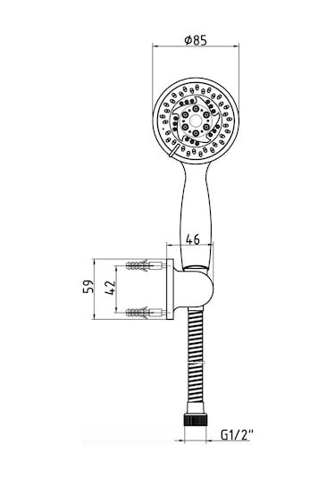 Ar Dore El Duşu Dört Fonksiyonlu Duş Seti 102117358 Diğer