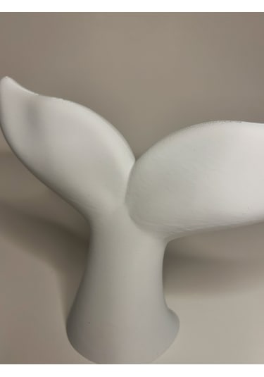 Modern Balina Kuyruğu Obje Minimal Salon Masa Üstü Dekoru - 16109775