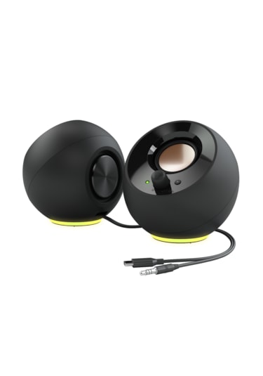 Creative Pebble Se - Usb-c - 16w - Hoparlör Seti - Rgb - Siyah