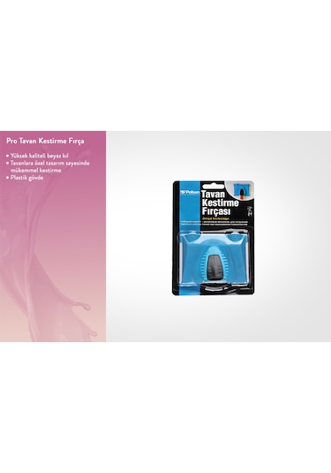 Polisan Tavan Kestirme Fırçası