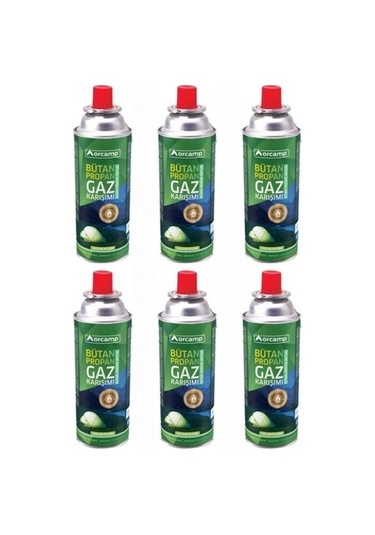 Orgaz Orcamp Kts-227 Gaz Kartuşu Altılı