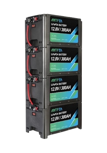 Antfea L3840 12.8v 300ah İstiflenebilir Lityum Akü LiFePo4