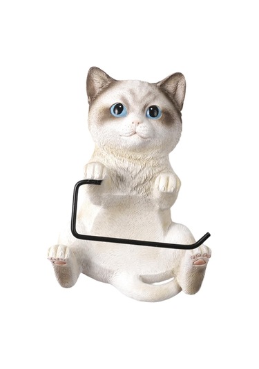 Suntek Tuvalet Kağıdı Rulosu Tutucu Komik Otel Tuvaleti Duvara Beyaz