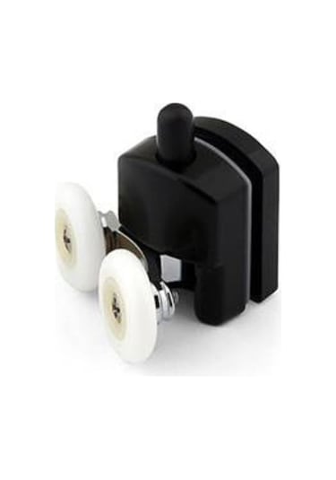 Duşakabin Tekerleği Rulman Tekeri Seti Metal 8'Li Siyah