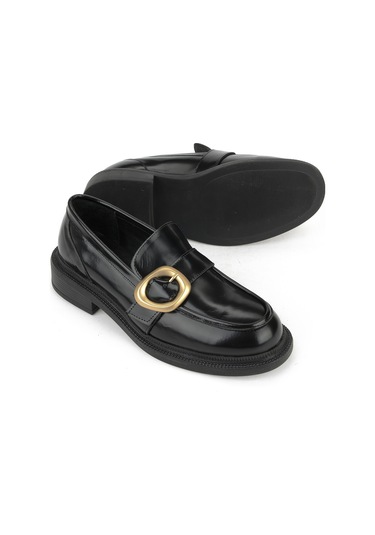 Ziya, Kadın Hakiki Deri Ayakkabı 153111z22410 Siyah 153111z22410 000 Siyah