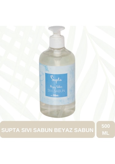 Supta Beyaz Sabun Kokulu Sıvı Sabun 500 ML