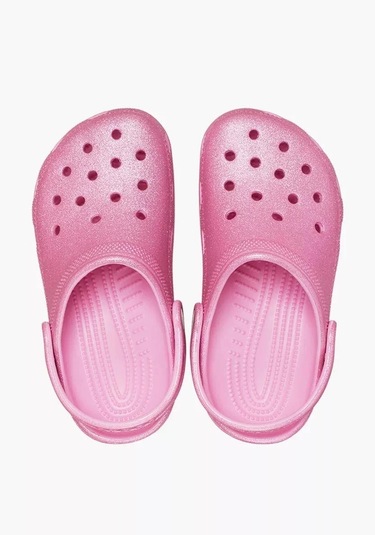 Croc 206993-6xe Classıc Glıtter Clog Çocuk Spor Terlik Pembe