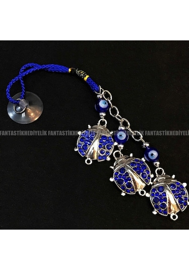 Uğur Böceği Nazar Araba Hediyesi Vantuz Otomobil Dikiz Ayna Süsü