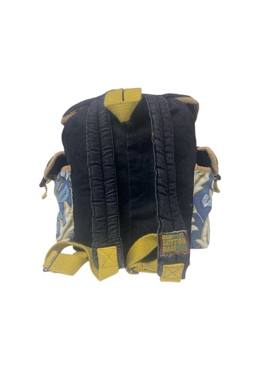 Kaliteli Tek Gözlü Vintage Disayn Unisex Sırt Günlük Okul Gezi Kamp Trekking Çantası Kc Ahtapot Bag Siyah - Gri