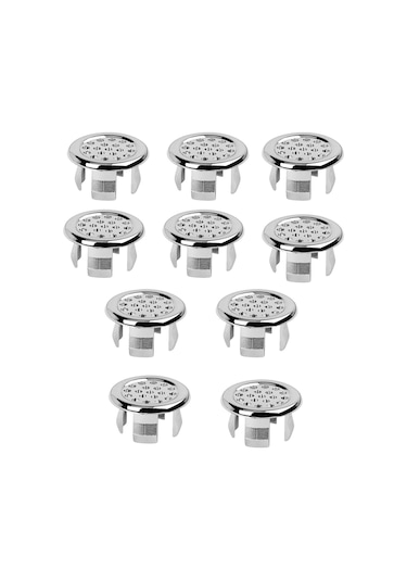 Suntek Mutfak Mesh Için 10 Adet Lavabo Taşma Kapağı Taşma