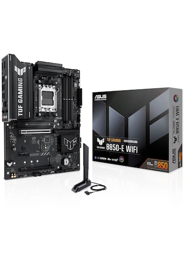Asus Tuf Gamıng B850-e Wıfı Amd B850 Am5 Ddr5 8000 Dp Hdmı 3x M2