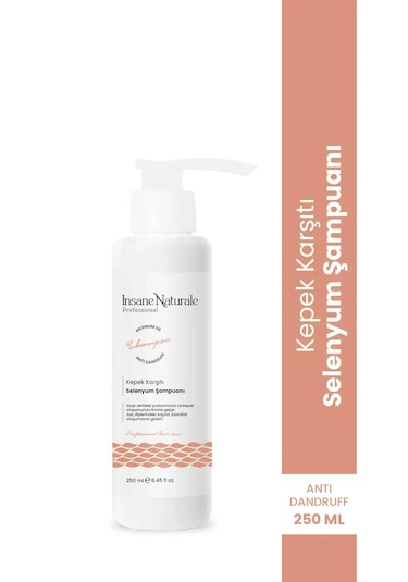 Insane Naturale Kepek Karşıtı Selenyum Şampuanı 250 ML