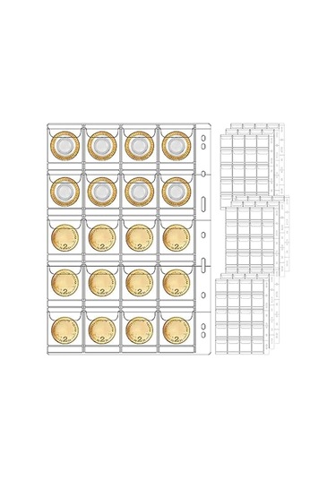 Anjiexun Madeni Para Albümü Koleksiyon Kolleksiyon Kılıfları İçin 9 Delikli Madeni Para Koleksiyon Sayfaları Şeffaf Anjiexun Madeni Para Albümü Koleksiyon Kolleksiyon Kılıfları İçin 9 Delikli Madeni Para Koleksiyon Sayfaları Şeffaf