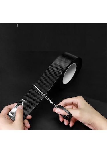 5d Karbon Fiber Araba Çıkartma Koruyucu Araba Kapı Etkisi Çiziksiz Çıkartma 30mmx10m 1 Piece Set