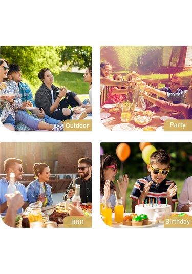 Qingmipy 18cm Gıda Kalitesi Atkı Kağıt Tabak Seti 10 Adet - Biyobozunur, Su Ve Yağa Dayanıklı, Parti & Piknik İçin