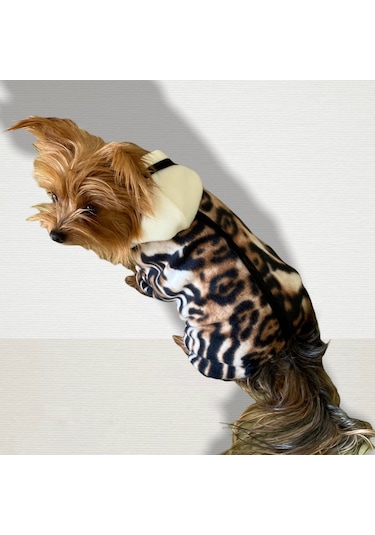 Kemique Leo Chique Polar Kapüşonlu Köpek Tulumu Kıyafeti