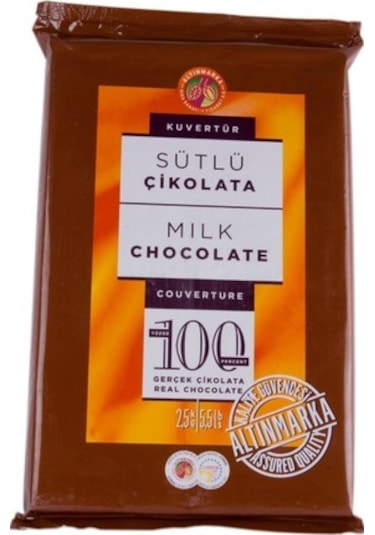 Altınmarka Sütlü Kuvertür Çikolata 2500 G