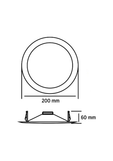 Cata Ct-9140 Sıva Altı Hoparlör Trafolu 20 Cm 60w
