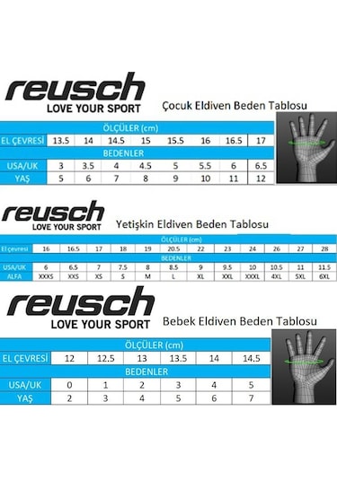 Reusch Snow King Kayak Eldiveni Siyah/beyaz 001