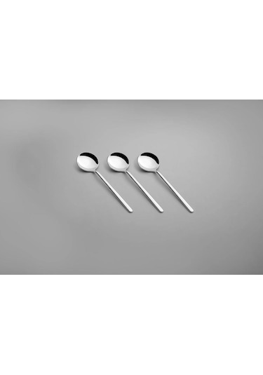 Nehir Sofia Yemek Kaşık Ve Çatal - 12 Parça Yemek Kaşığı Ve Çatalı 6+6 Gri