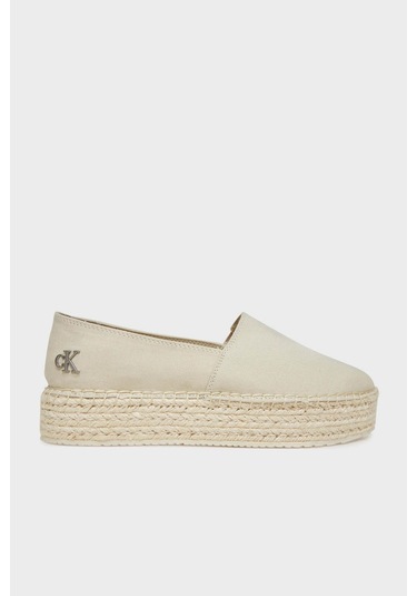 Calvin Klein Bayan Espadril Yw0yw01737 Aeo Bej Bej