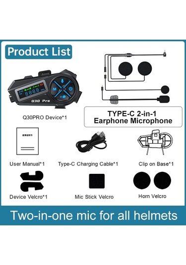 Kask Bluetooth 5.4 Kulaklık El Feneri Aydınlatma Led İle 500m Ara Bağlantı 2 İn 1