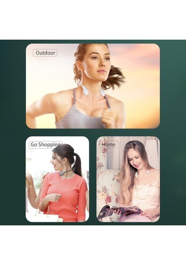 Fastbuy Boyun Askılı Negatif İyon Hava Temizleyici - Ev & Ofis Kullanımı İçin Kompakt Ve Sessiz Renkli