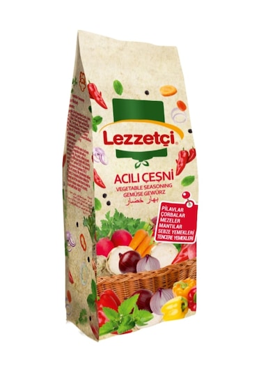 Lezzetçi Et Tavuk Acılı Çeşni Sebzeli Çeşni Bulyon 4'lü Set