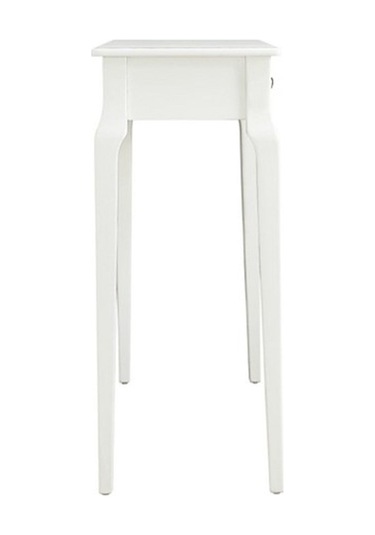 Wooding 85 Cm Çekmeceli Masif Beyaz Lake Bonamy Dresuar Beyaz