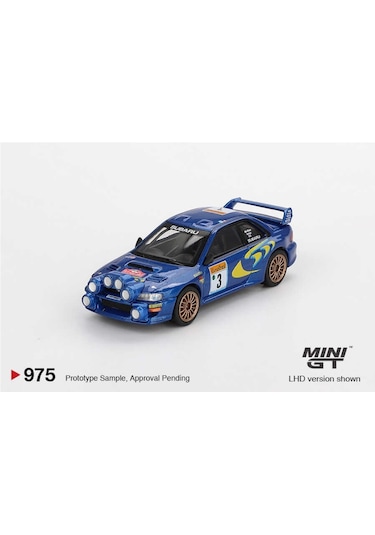 Mini Gt Subaru Impreza Wrc98 1998 Rally Monte-carlo 1/64