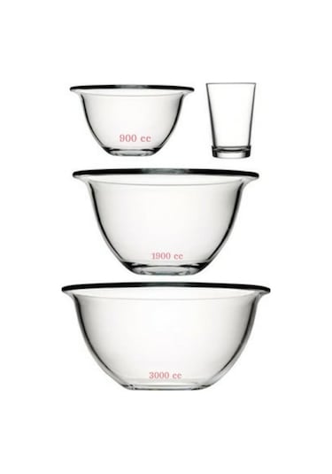 Paşabahçe 4 Parça Arda Türkmen Hazırlık Seti (59414-59514-59614-52052)