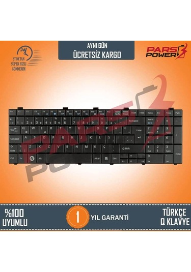 Fujitsu Uyumlu Siemens Ah512. Ah530. Ah531. Gfo Notebook Klavye Siyah