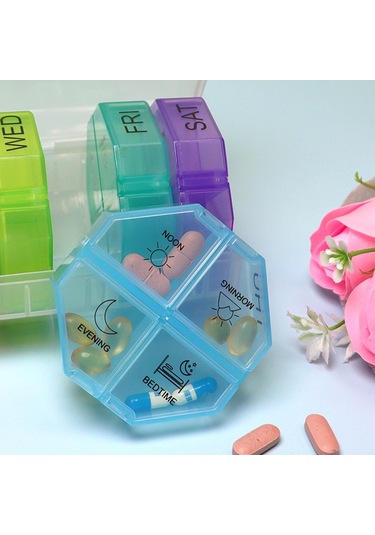 Suntek 7 Gün Hap Düzenleyici 28 Izgara Sızdırmazlık Diğer