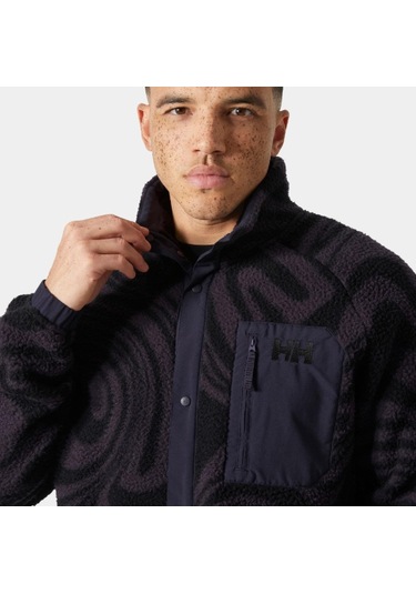Helly Hansen Panoroma Printed Pile Snap Mont Hha.63349 Mor